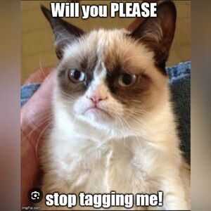 I hate when random ppl tag me in random shows!